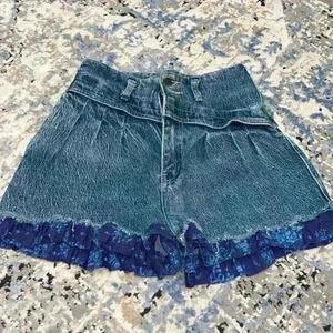 Vintage Traffic Jean Shorts